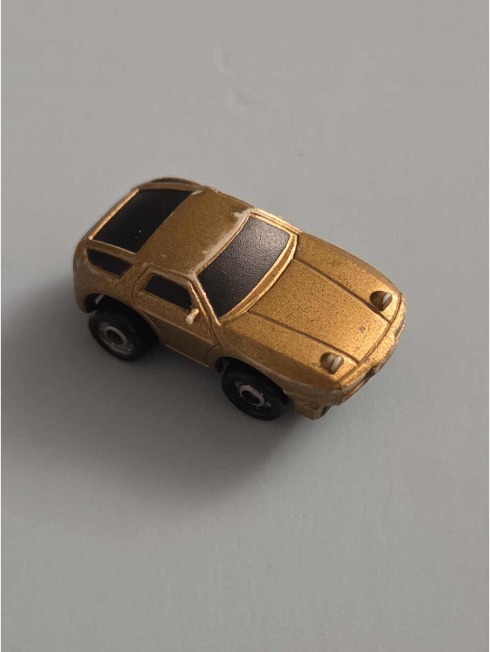 Micro Machines Gold Porsche 928 Funrise Vintage